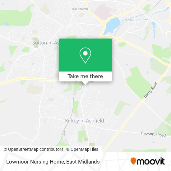 Lowmoor Nursing Home map