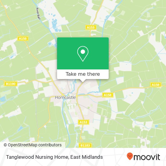 Tanglewood Nursing Home map