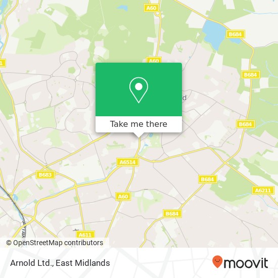 Arnold Ltd. map