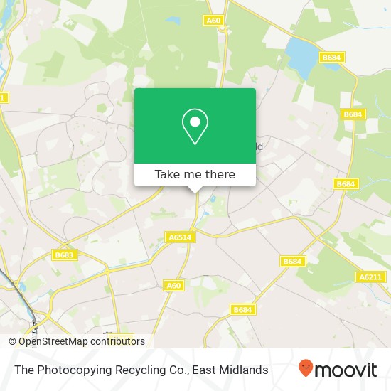 The Photocopying Recycling  Co. map