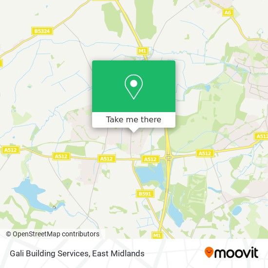Gali Building Services map