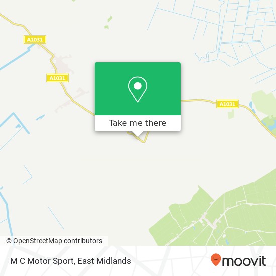 M C Motor Sport map