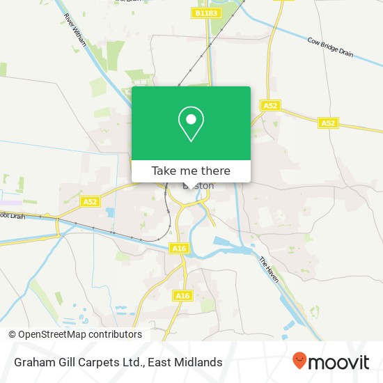 Graham Gill Carpets Ltd. map