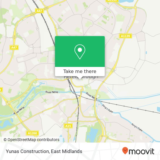 Yunas Construction map