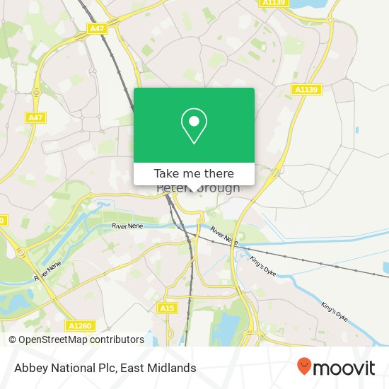 Abbey National Plc map