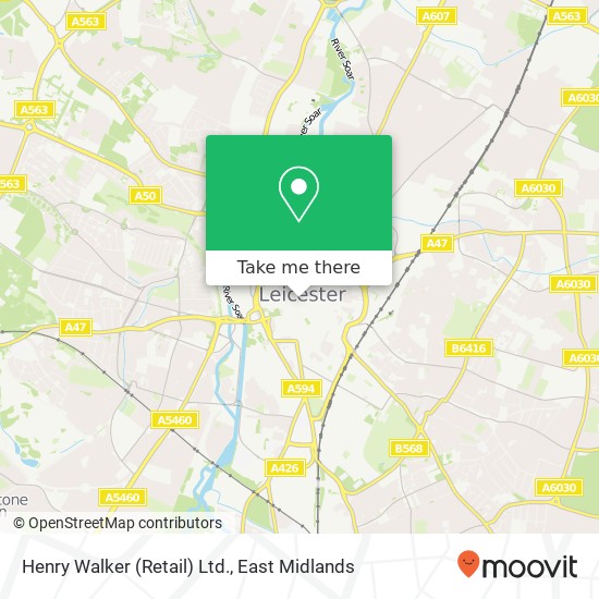 Henry Walker (Retail) Ltd. map