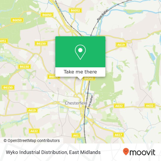 Wyko Industrial Distribution map