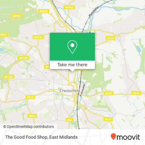 The Good Food Shop map