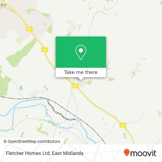 Fletcher Homes Ltd map
