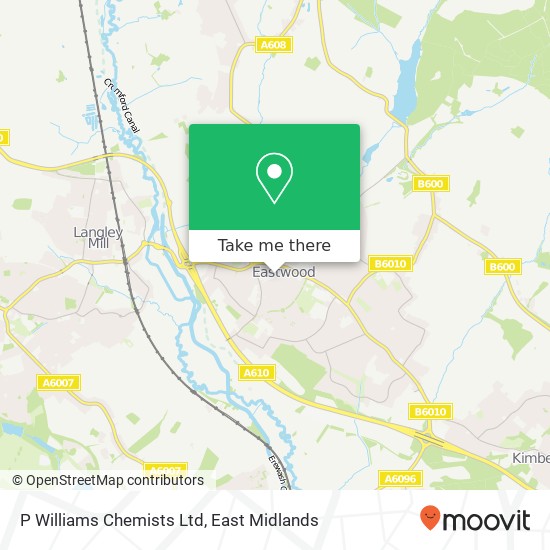 P Williams Chemists Ltd map
