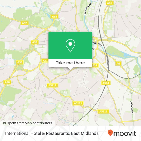 International Hotel & Restaurants map