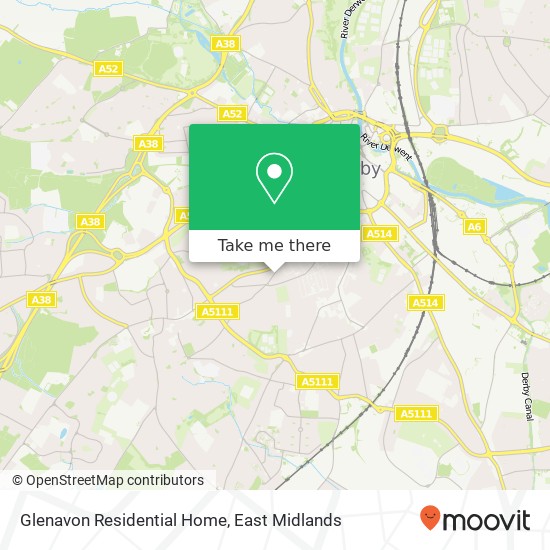 Glenavon Residential Home map