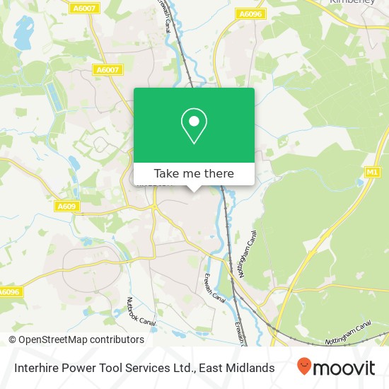 Interhire Power Tool Services Ltd. map