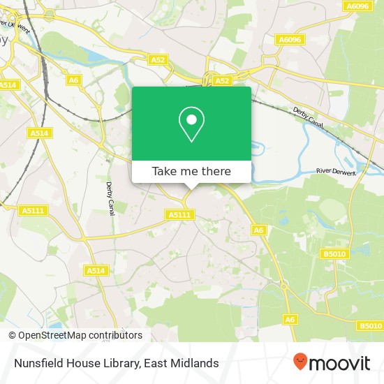 Nunsfield House Library map