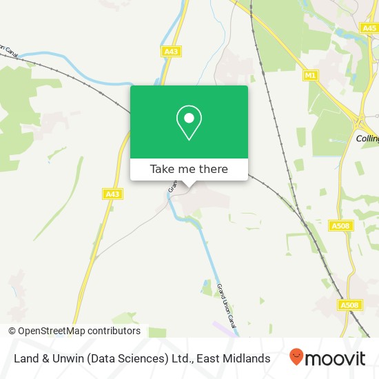 Land & Unwin (Data Sciences) Ltd. map