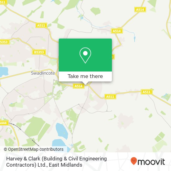Harvey & Clark (Building & Civil Engineering Contractors) Ltd. map
