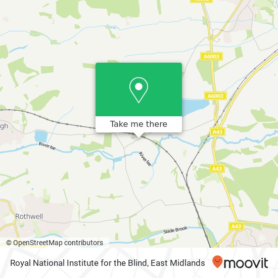 Royal National Institute for the Blind map