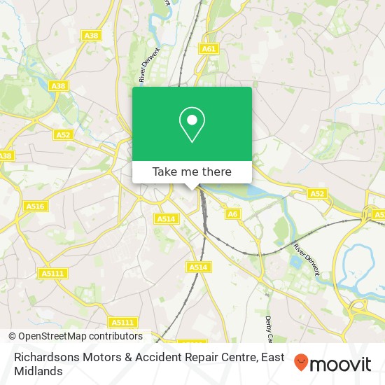 Richardsons Motors & Accident Repair Centre map
