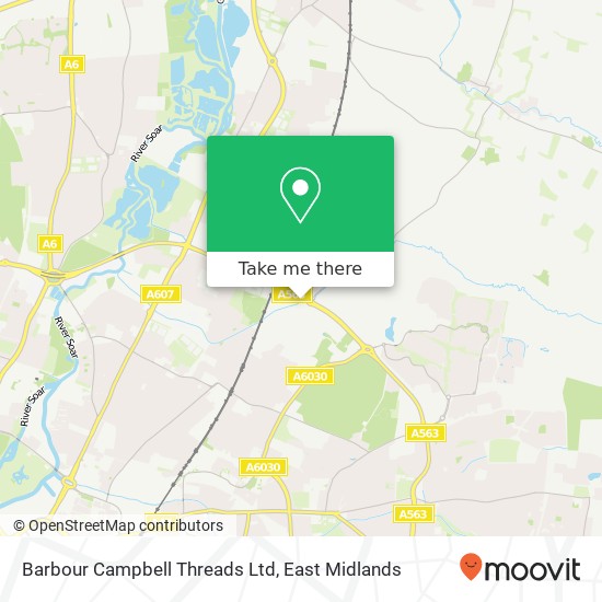 Barbour Campbell Threads Ltd map