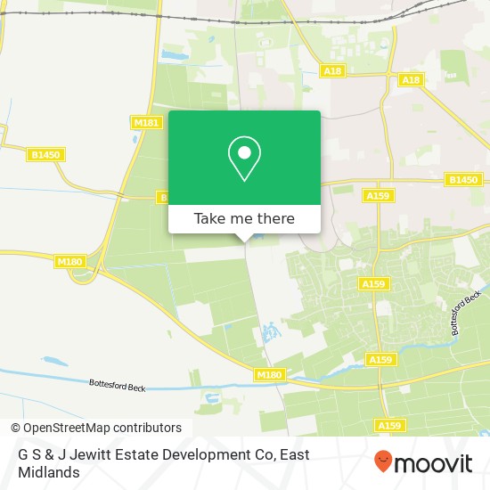 G S & J Jewitt Estate Development Co map