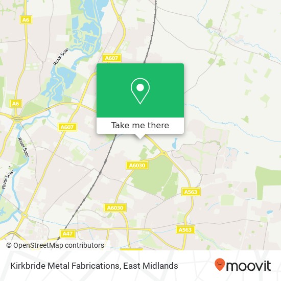 Kirkbride Metal Fabrications map