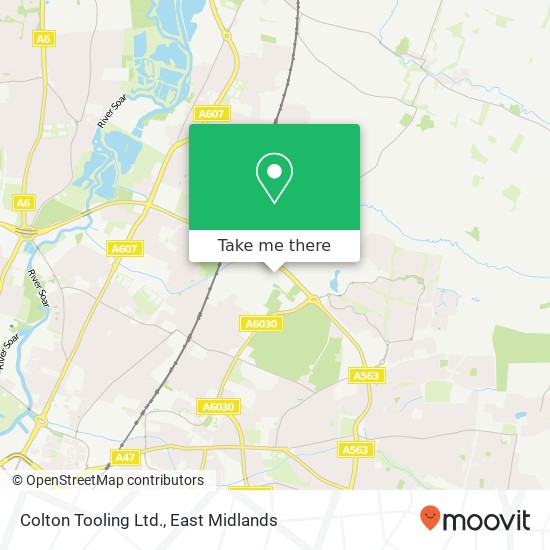 Colton Tooling Ltd. map