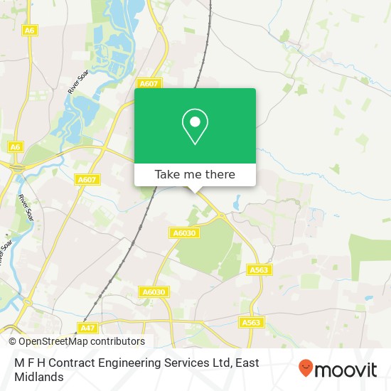 M F H Contract Engineering Services Ltd map