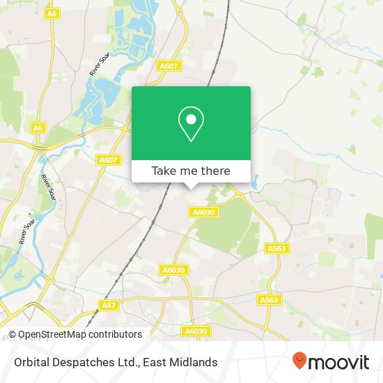 Orbital Despatches Ltd. map