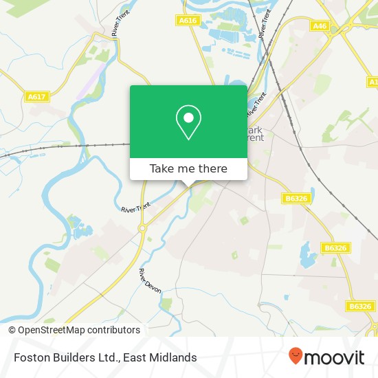 Foston Builders Ltd. map