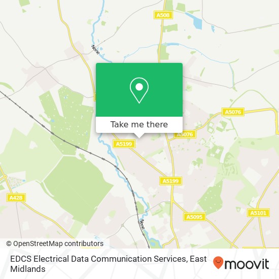 EDCS Electrical Data Communication Services map