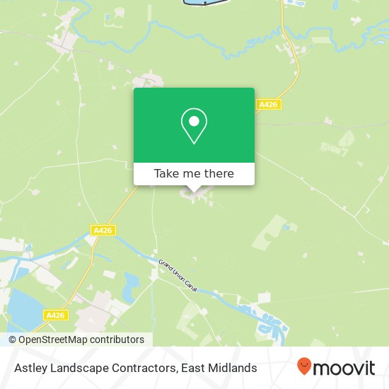 Astley Landscape Contractors map
