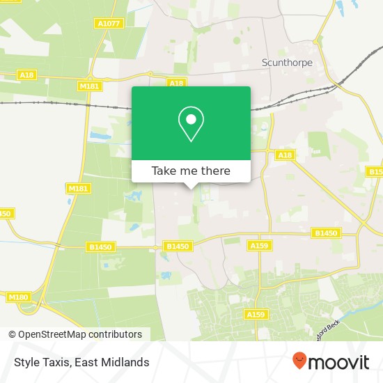 Style Taxis map