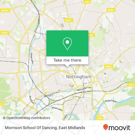Morrison School Of Dancing map
