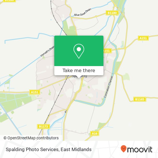 Spalding Photo Services map