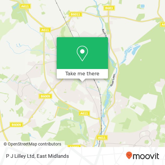 P J Lilley Ltd map
