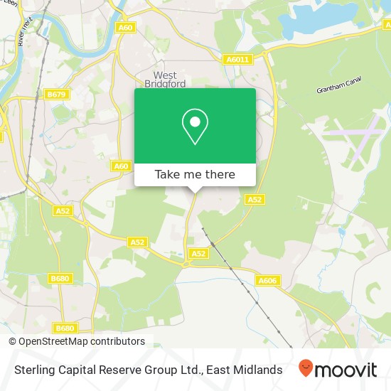 Sterling Capital Reserve Group Ltd. map