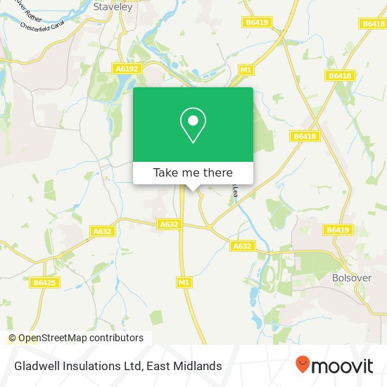 Gladwell Insulations Ltd map