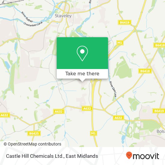 Castle Hill Chemicals Ltd. map
