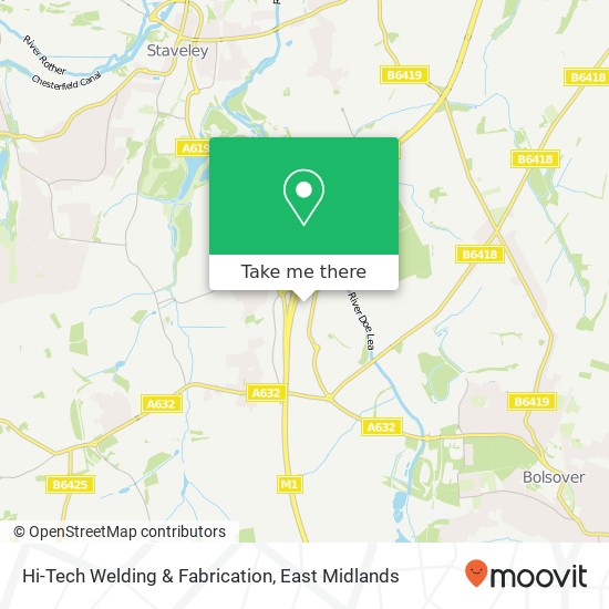 Hi-Tech Welding & Fabrication map