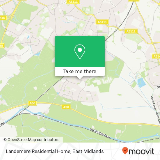 Landemere Residential Home map