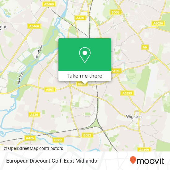 European Discount Golf map