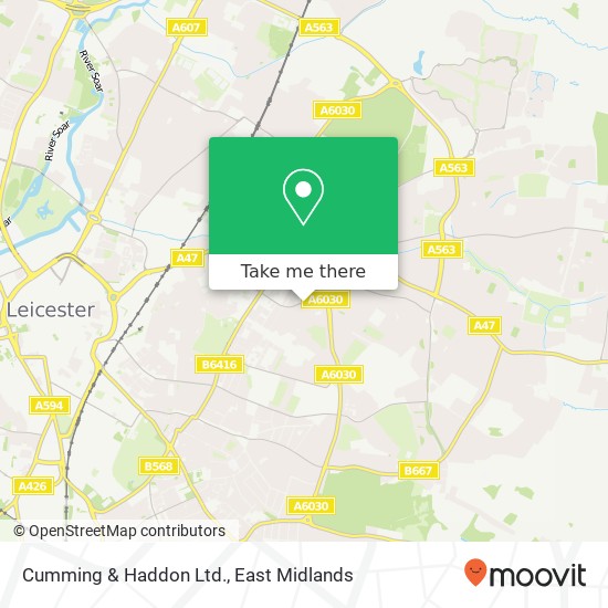 Cumming & Haddon Ltd. map