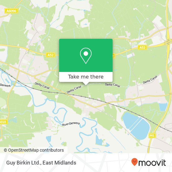 Guy Birkin Ltd. map