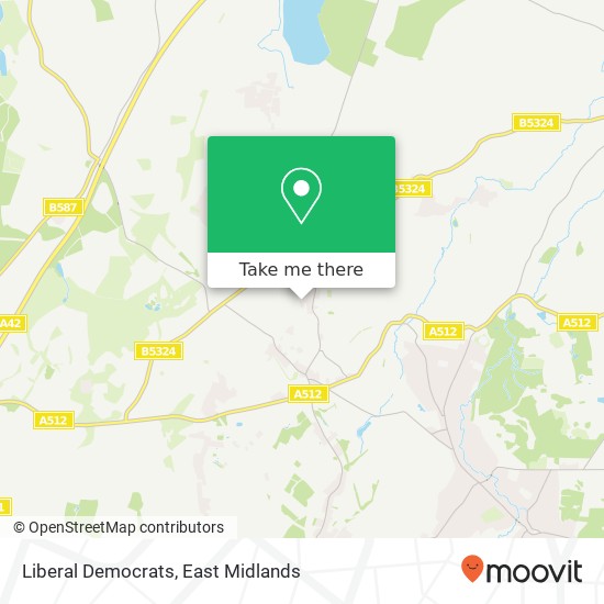 Liberal Democrats map