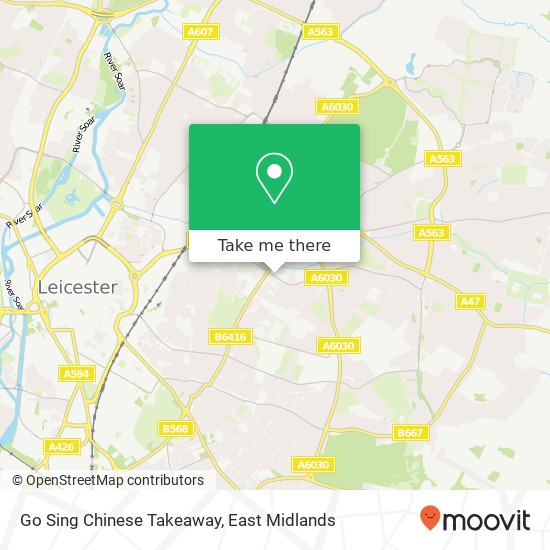 Go Sing Chinese Takeaway map