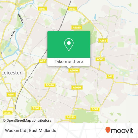 Wadkin Ltd. map