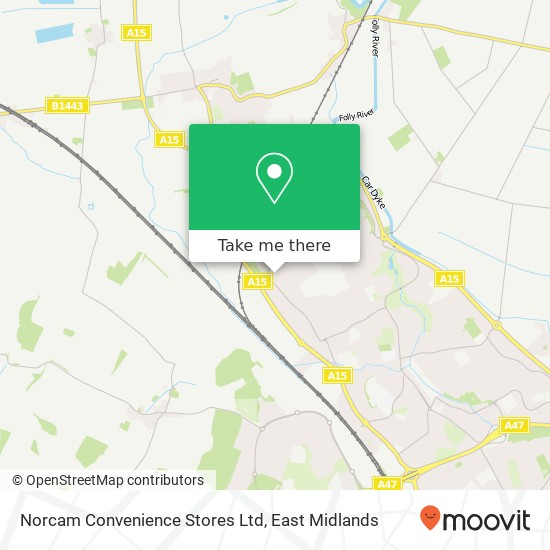Norcam Convenience Stores Ltd map