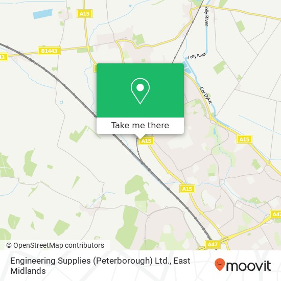 Engineering Supplies (Peterborough) Ltd. map