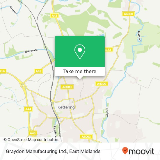 Graydon Manufacturing Ltd. map