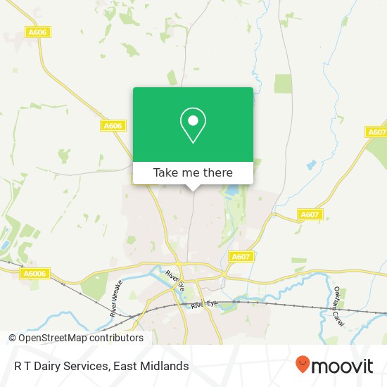 R T Dairy Services map